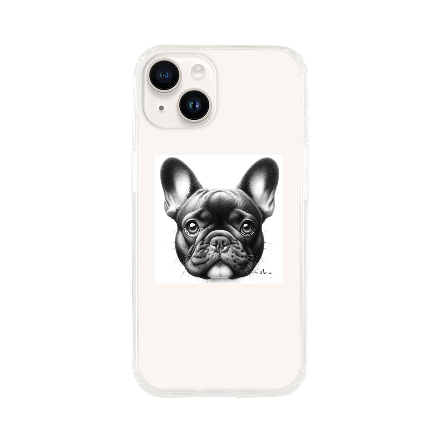 Pug Phone Case - Clear case