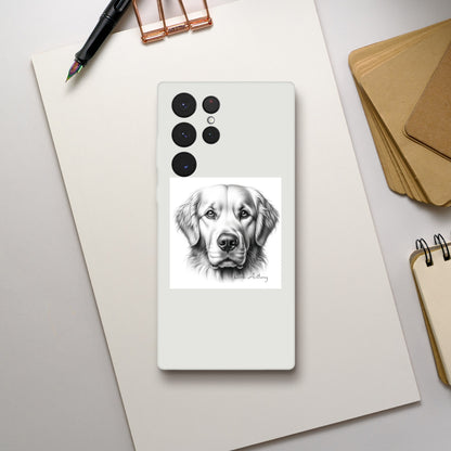 Golden Retriever Flexi Phone Case