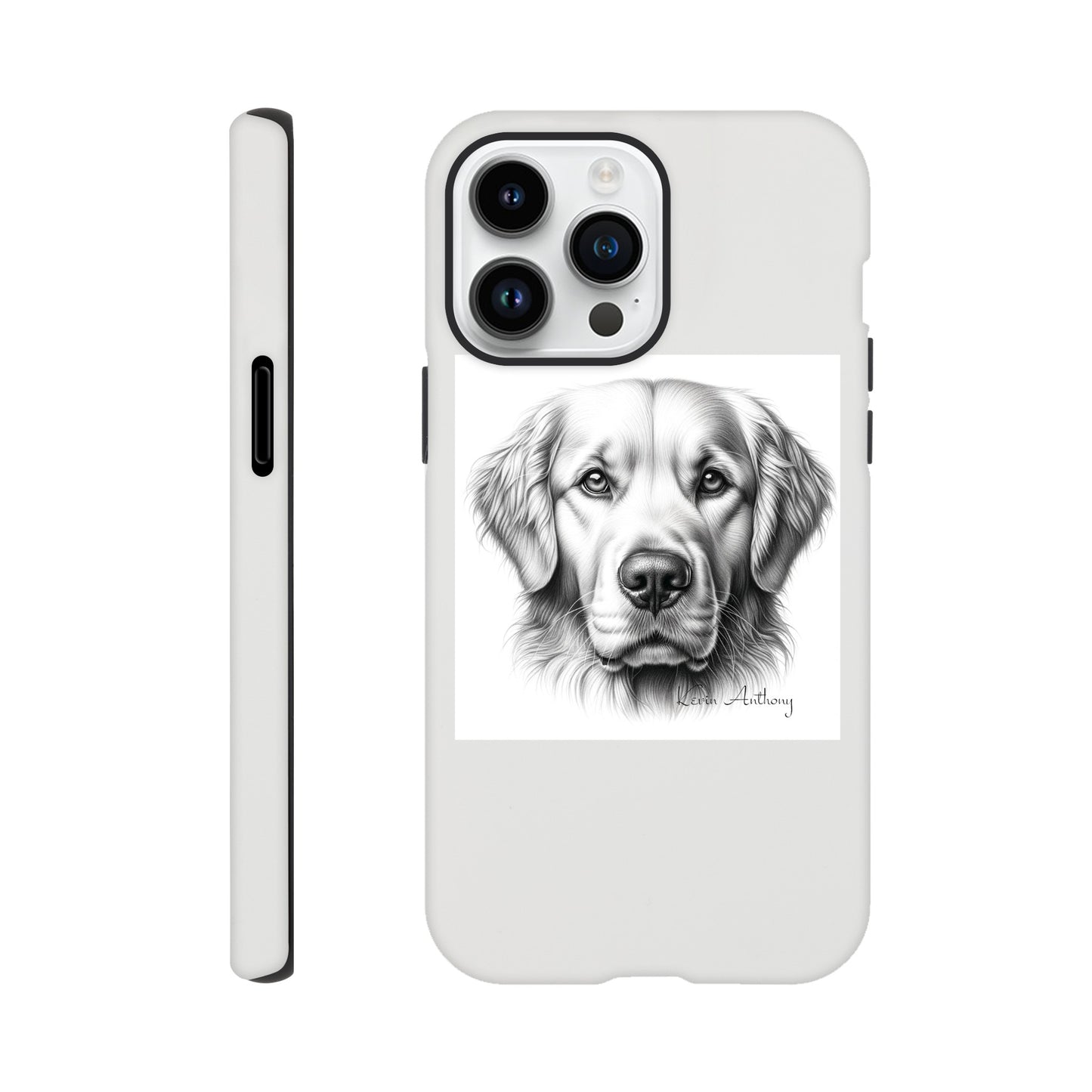 Golden Retriever Phone Case - Tough case