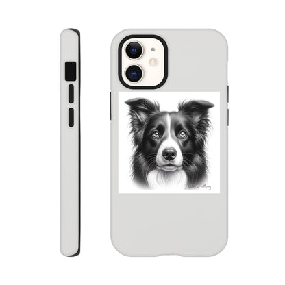 Border Collie Flexi Phone Case - Tough case