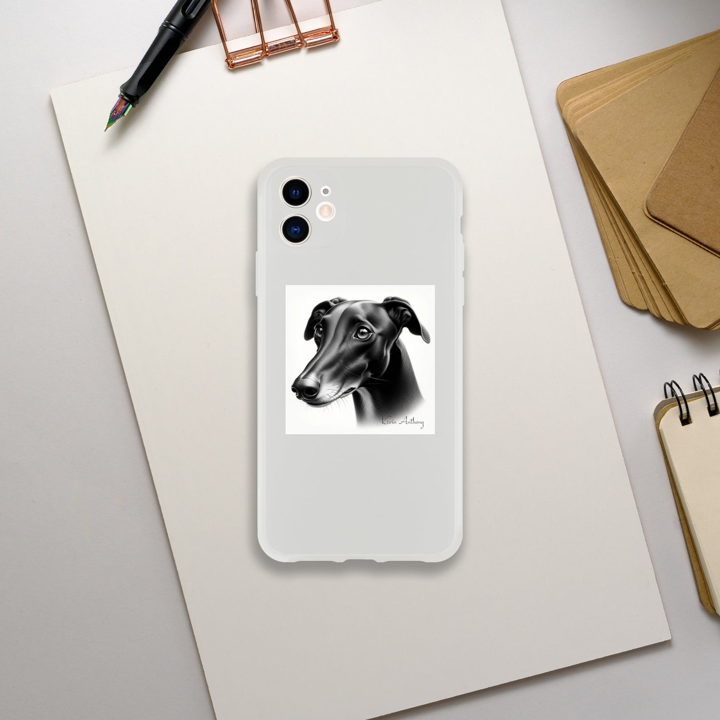 Greyhound Flexi Phone Case