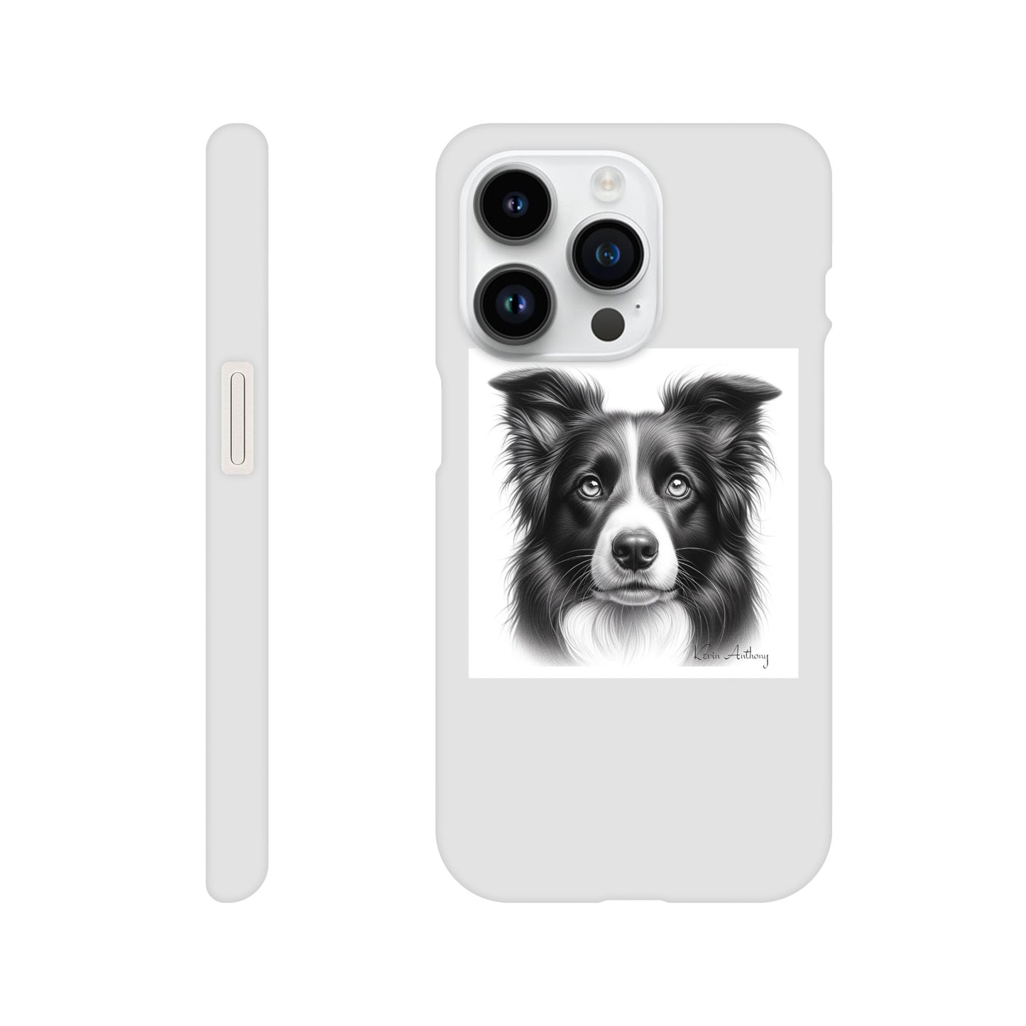 Border Collie Phone Case - Slim case