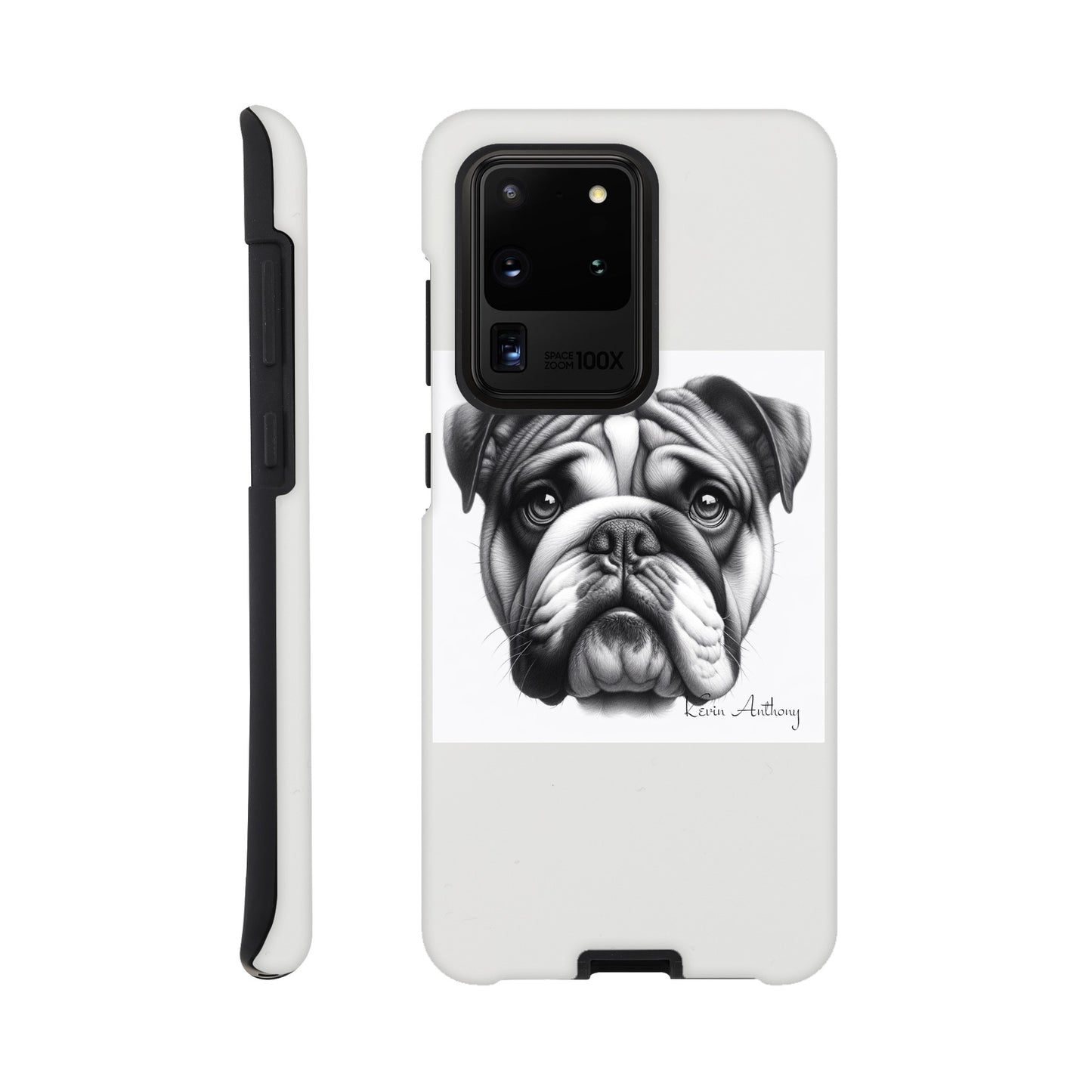 Bulldog Phone Case - Tough case