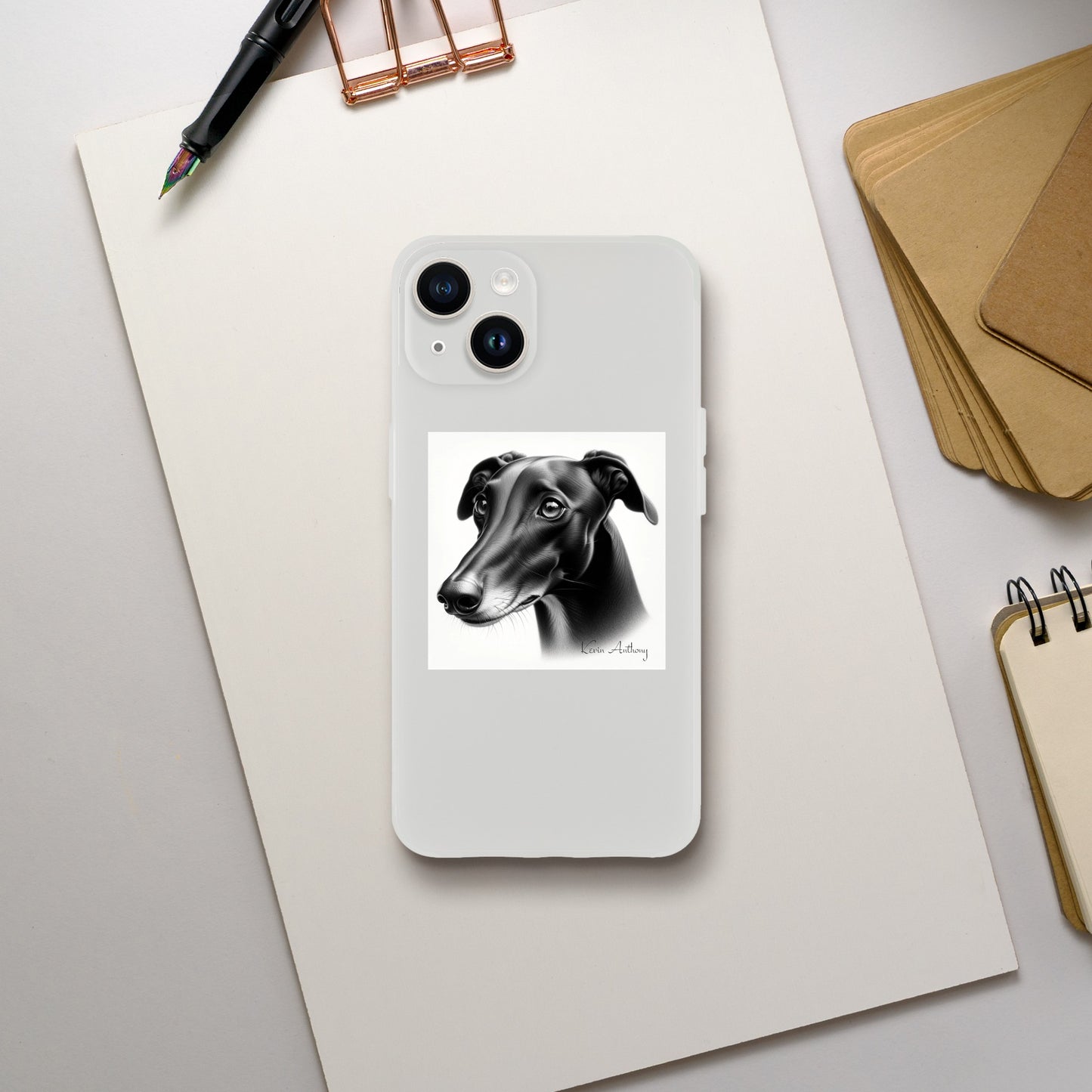 Greyhound Flexi Phone Case