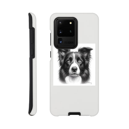Border Collie Flexi Phone Case - Tough case