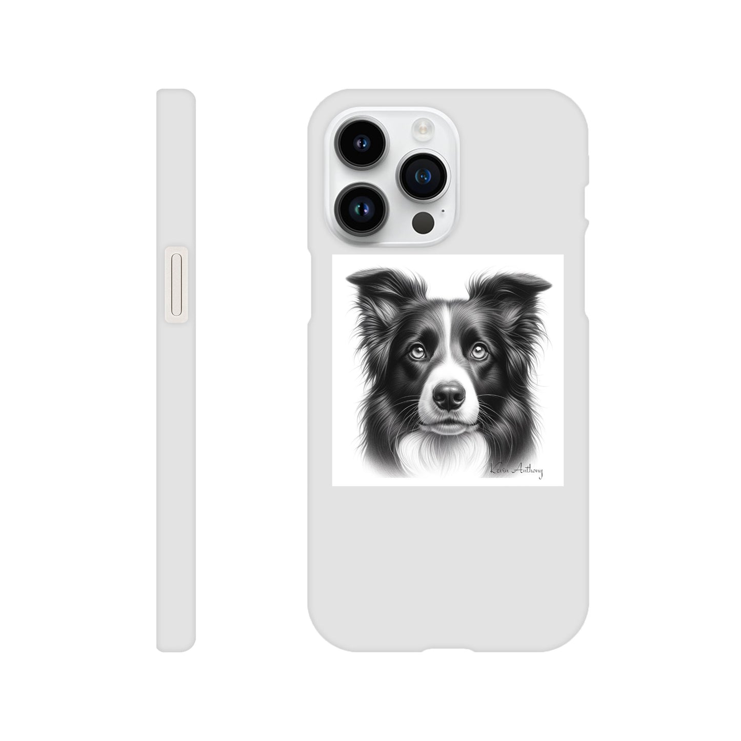 Border Collie Phone Case - Slim case