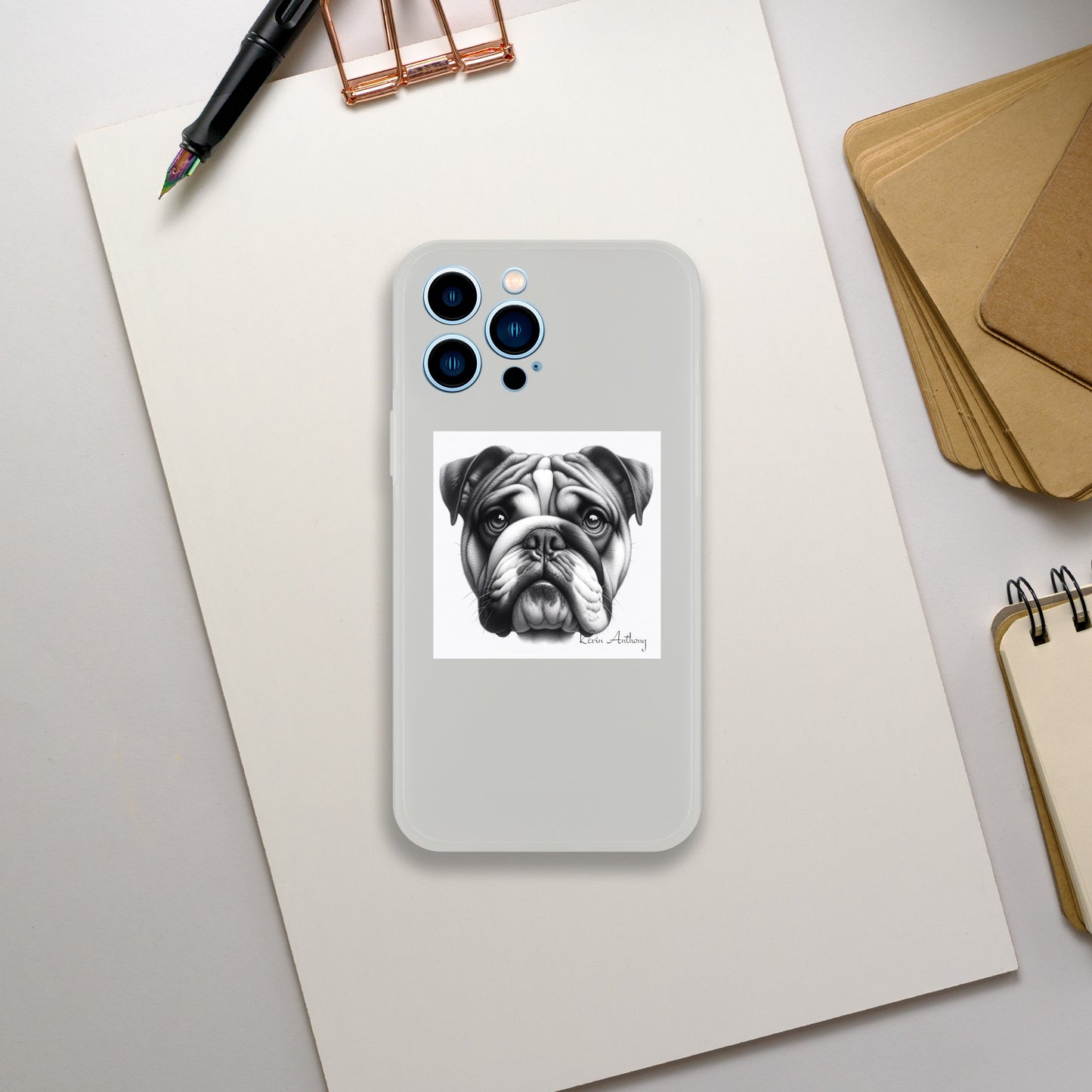 Bulldog Flexi Phone Case