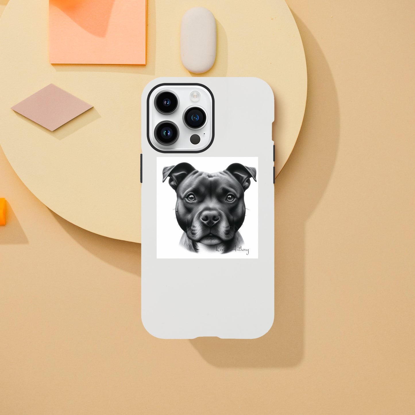 Staffordshire Bull Terrier Phone Case - Tough case