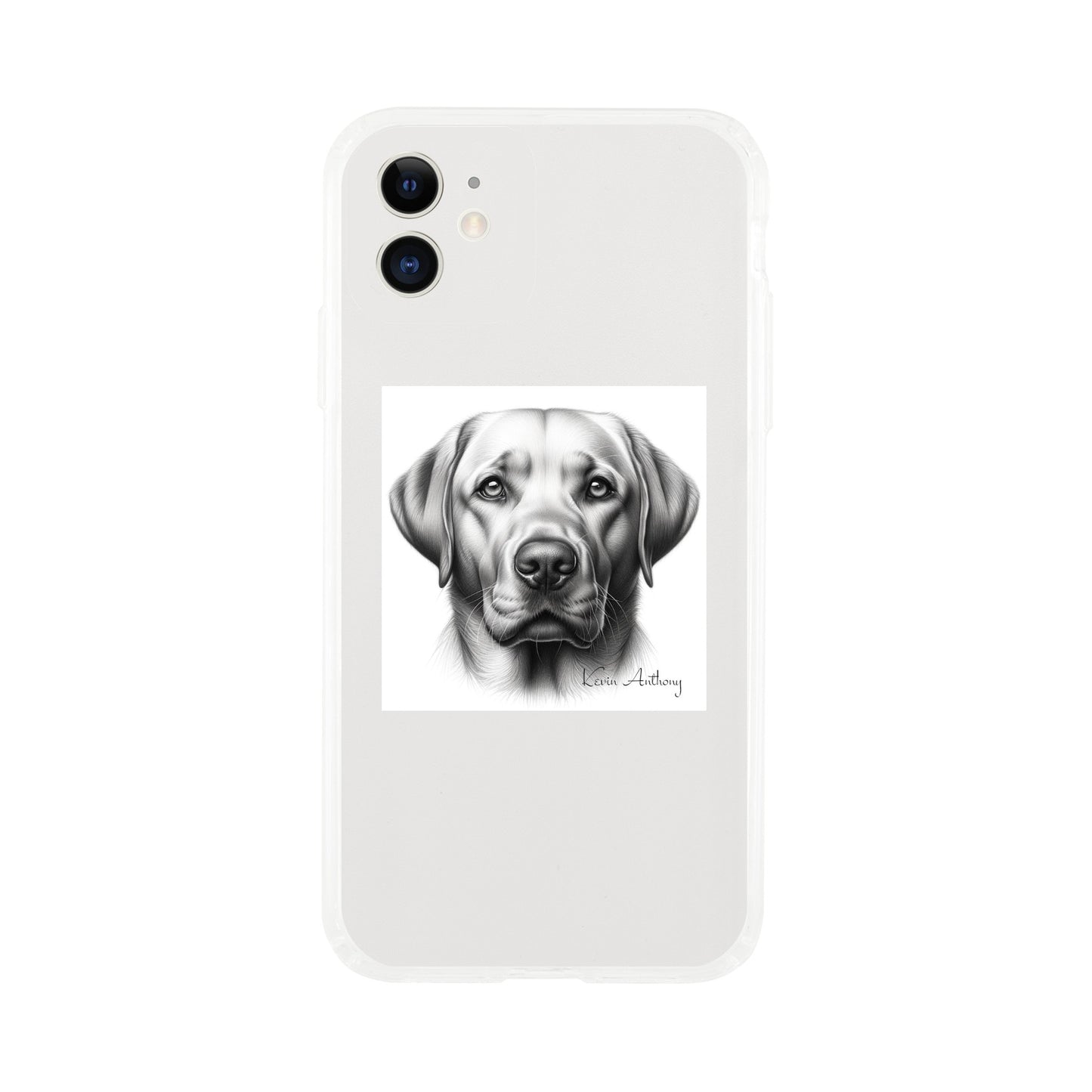 Labrador Retriever Phone Case - Clear case