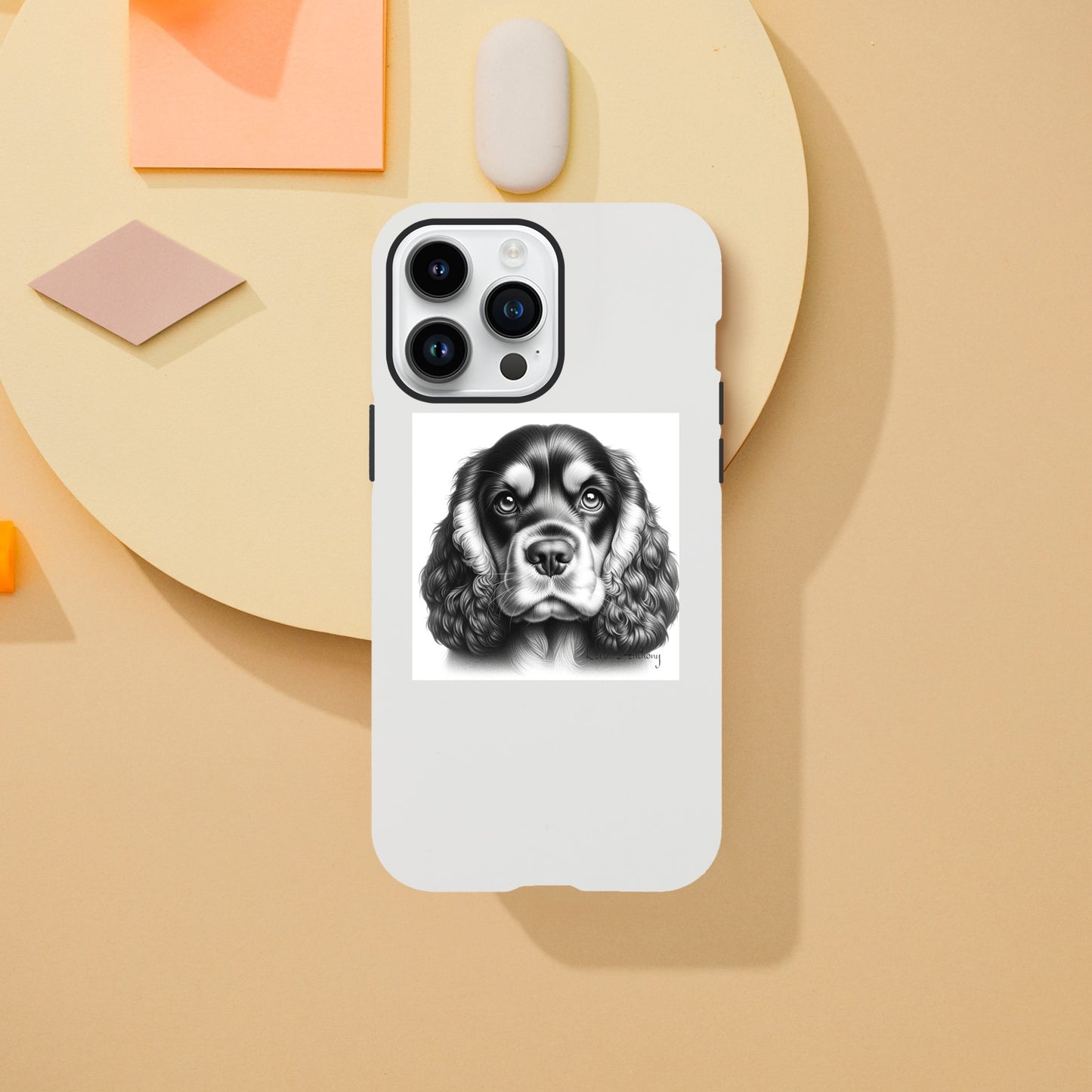 Cocker Spaniel Phone Case - Tough case