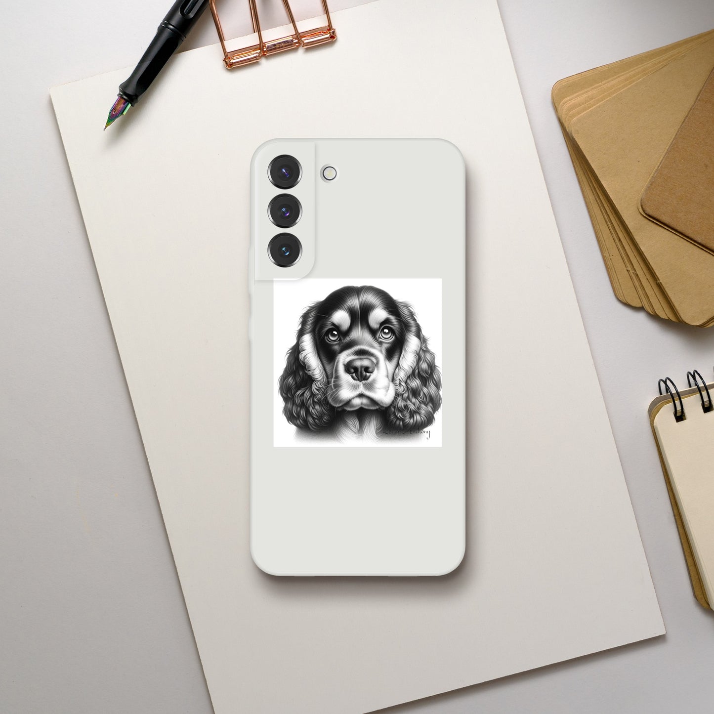 Cocker Spaniel Flexi Phone Case