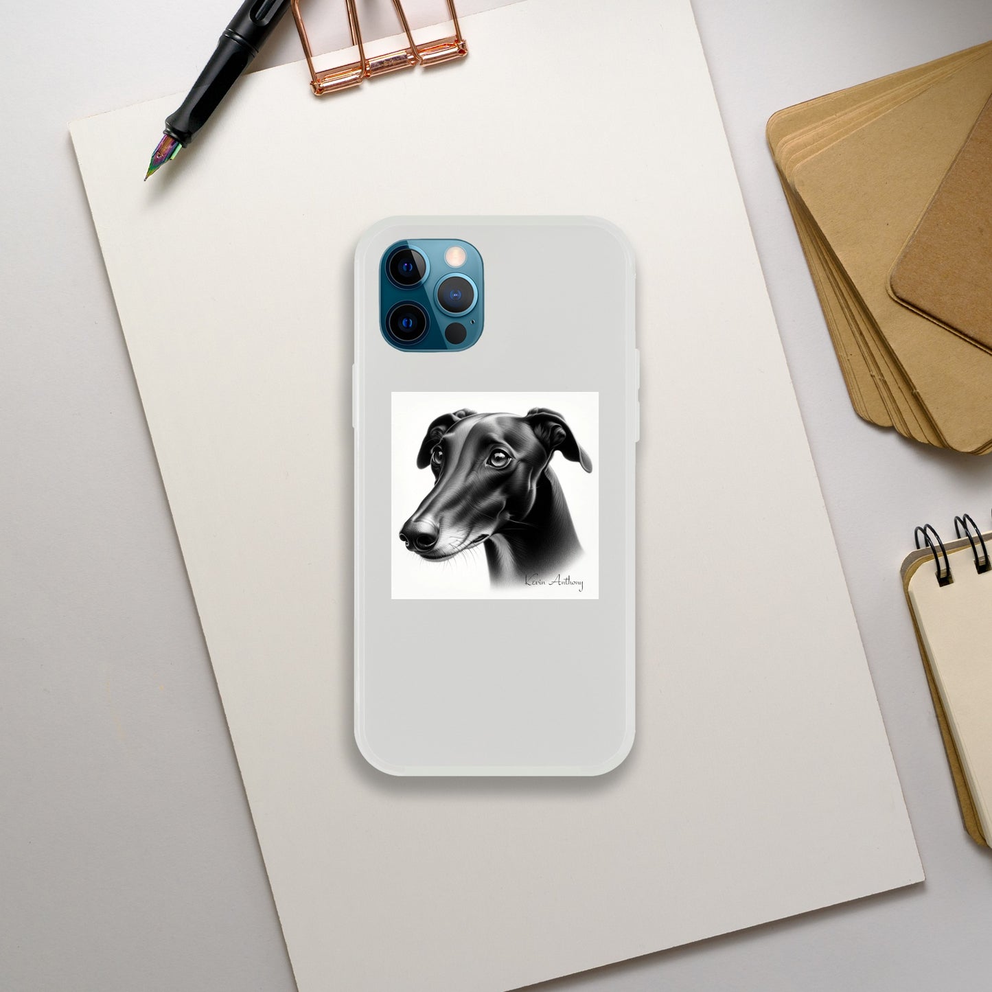 Greyhound Flexi Phone Case