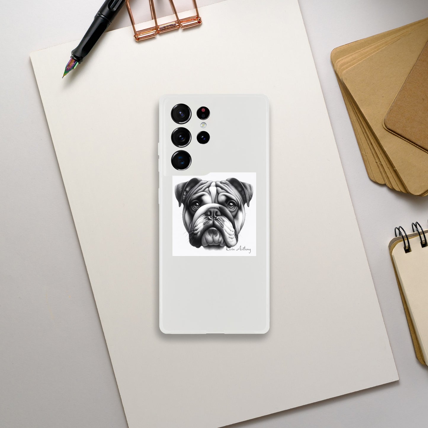 Bulldog Flexi Phone Case