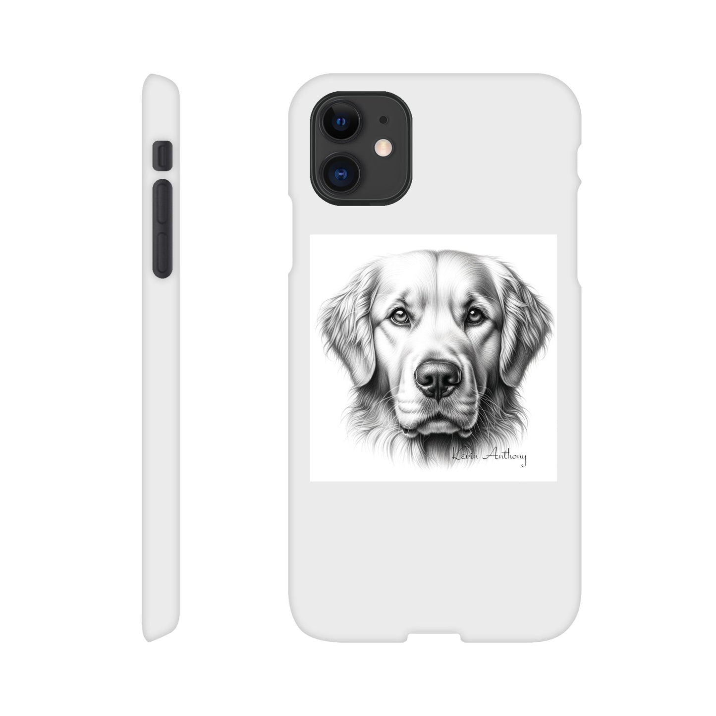 Golden Retriever Phone Case - Slim case