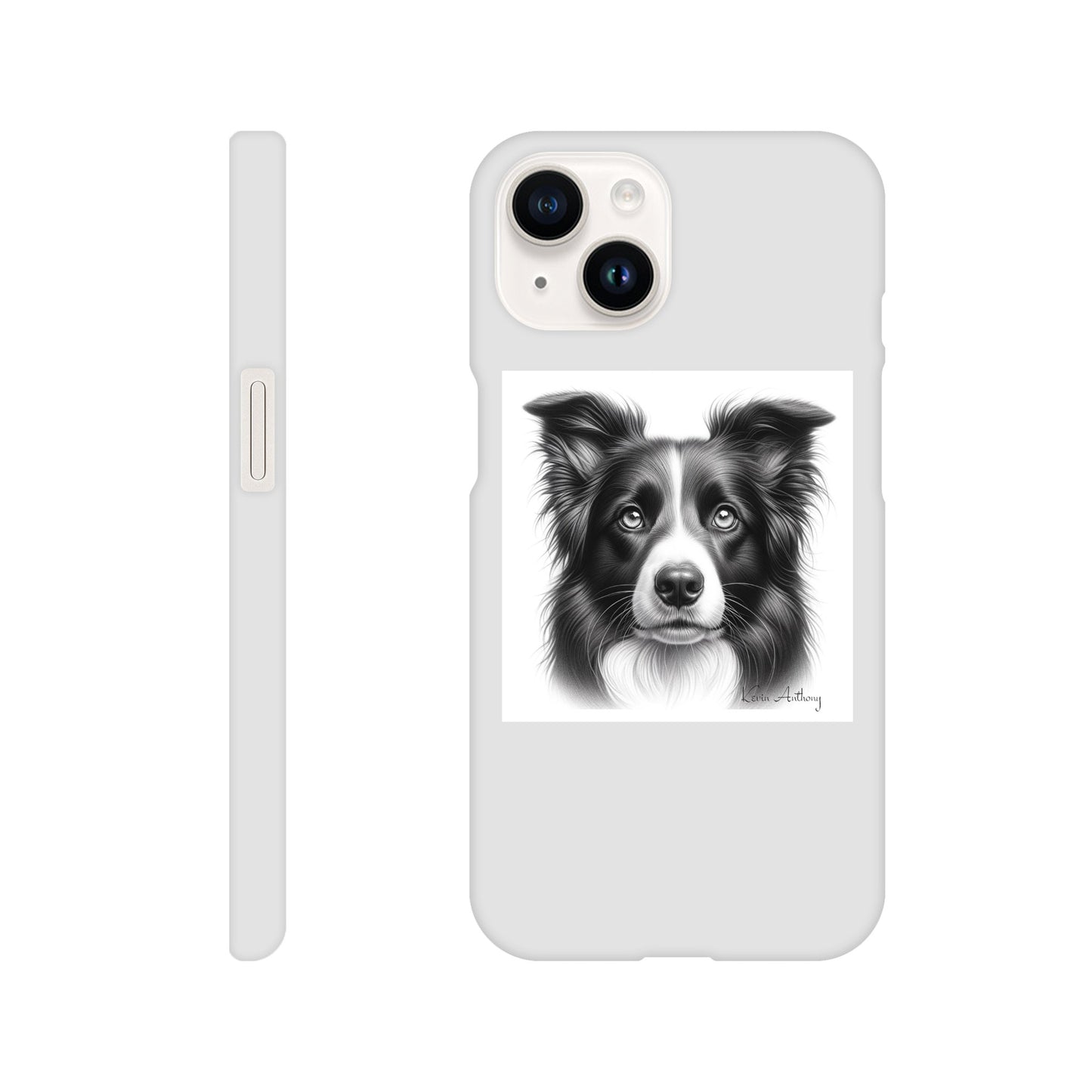 Border Collie Phone Case - Slim case