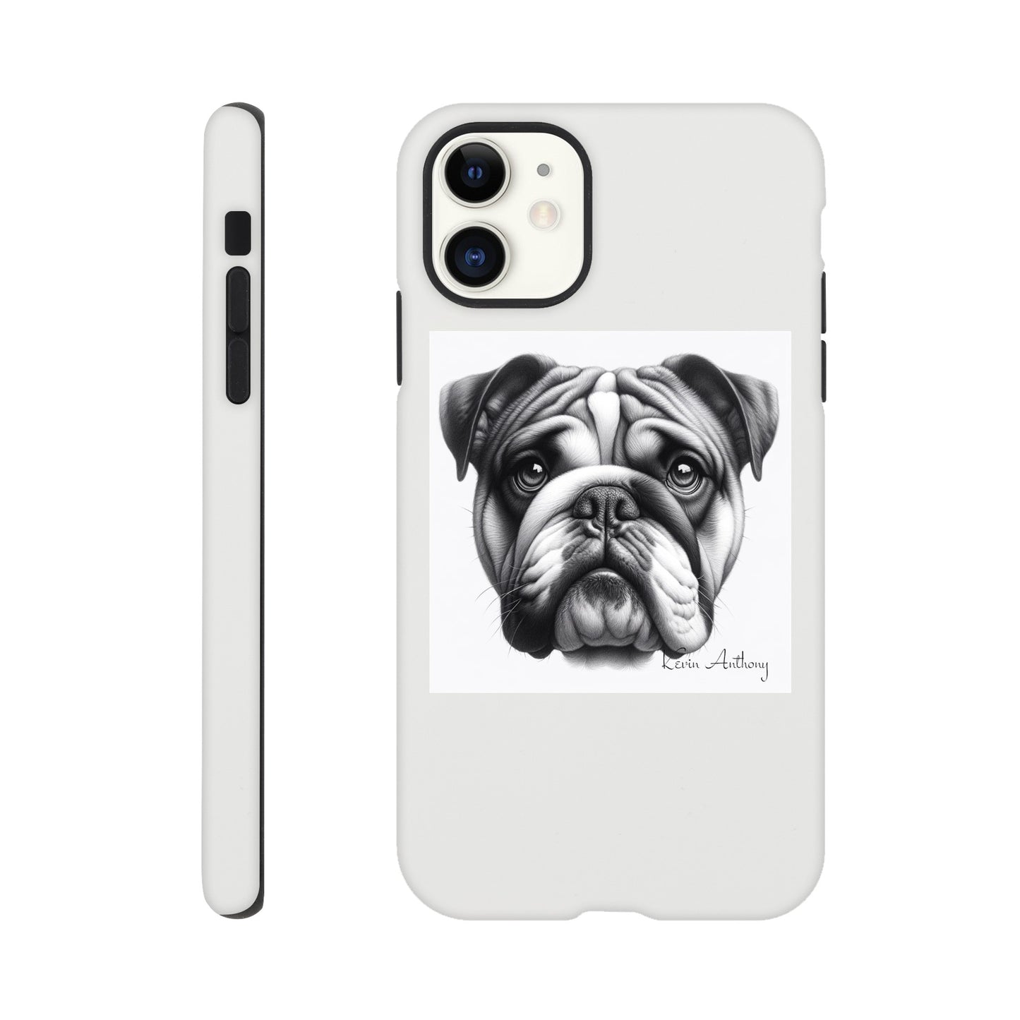 Bulldog Phone Case - Tough case