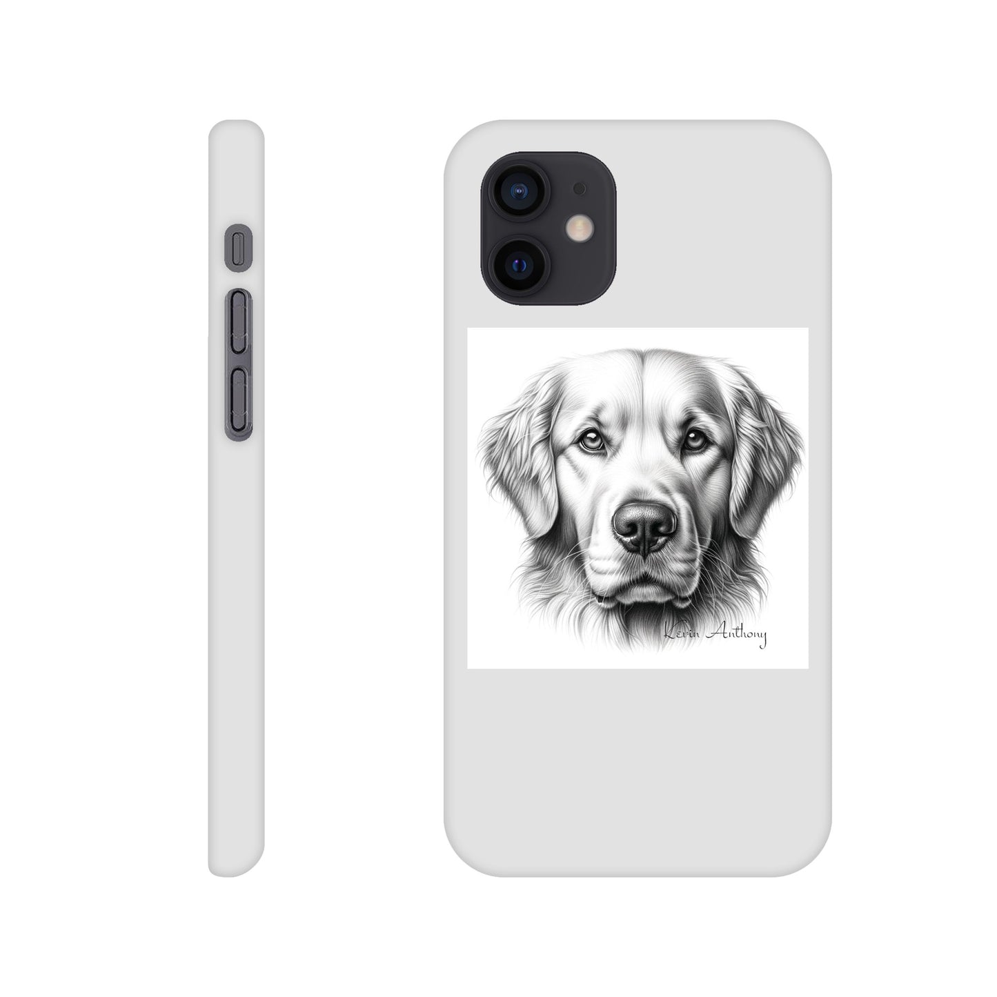 Golden Retriever Phone Case - Slim case