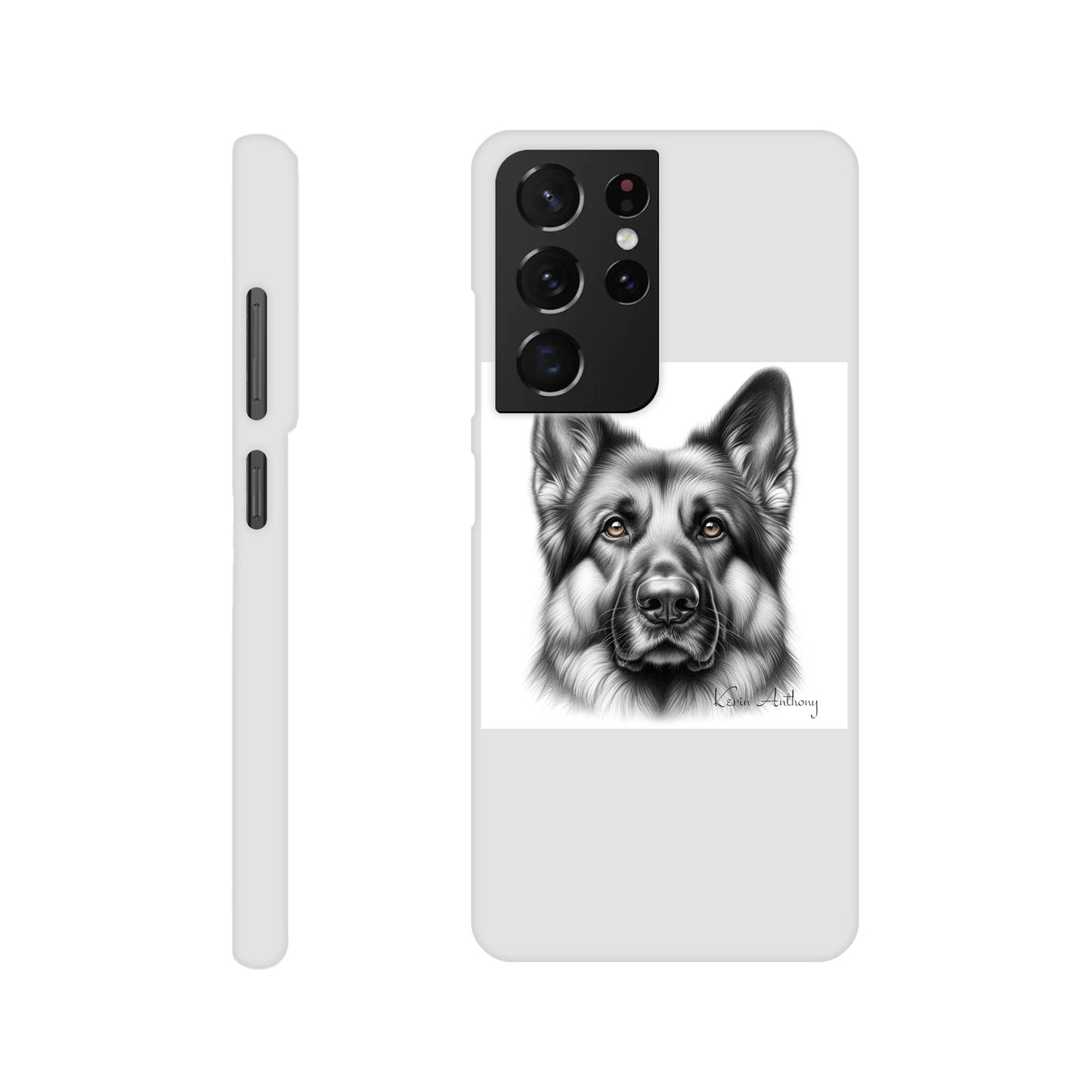 German Shepherd Phone Case - Slim case