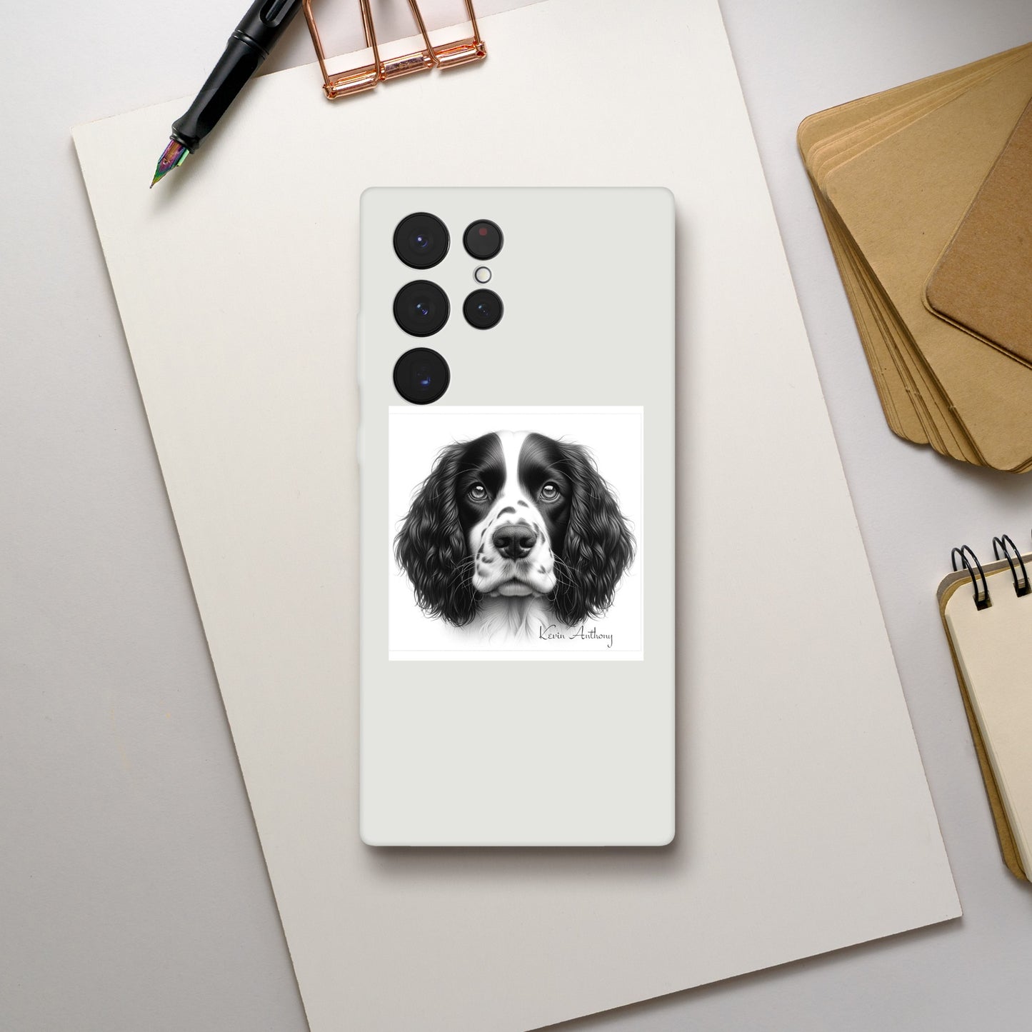 English Springer Spaniel Flexi Phone Case