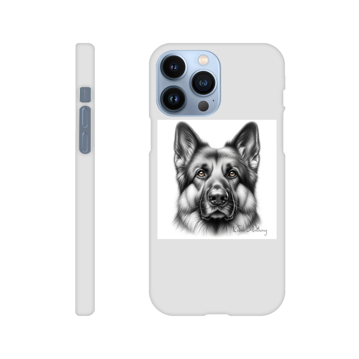 German Shepherd Phone Case - Slim case