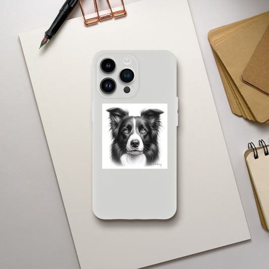 Border Collie Flexi Phone Case