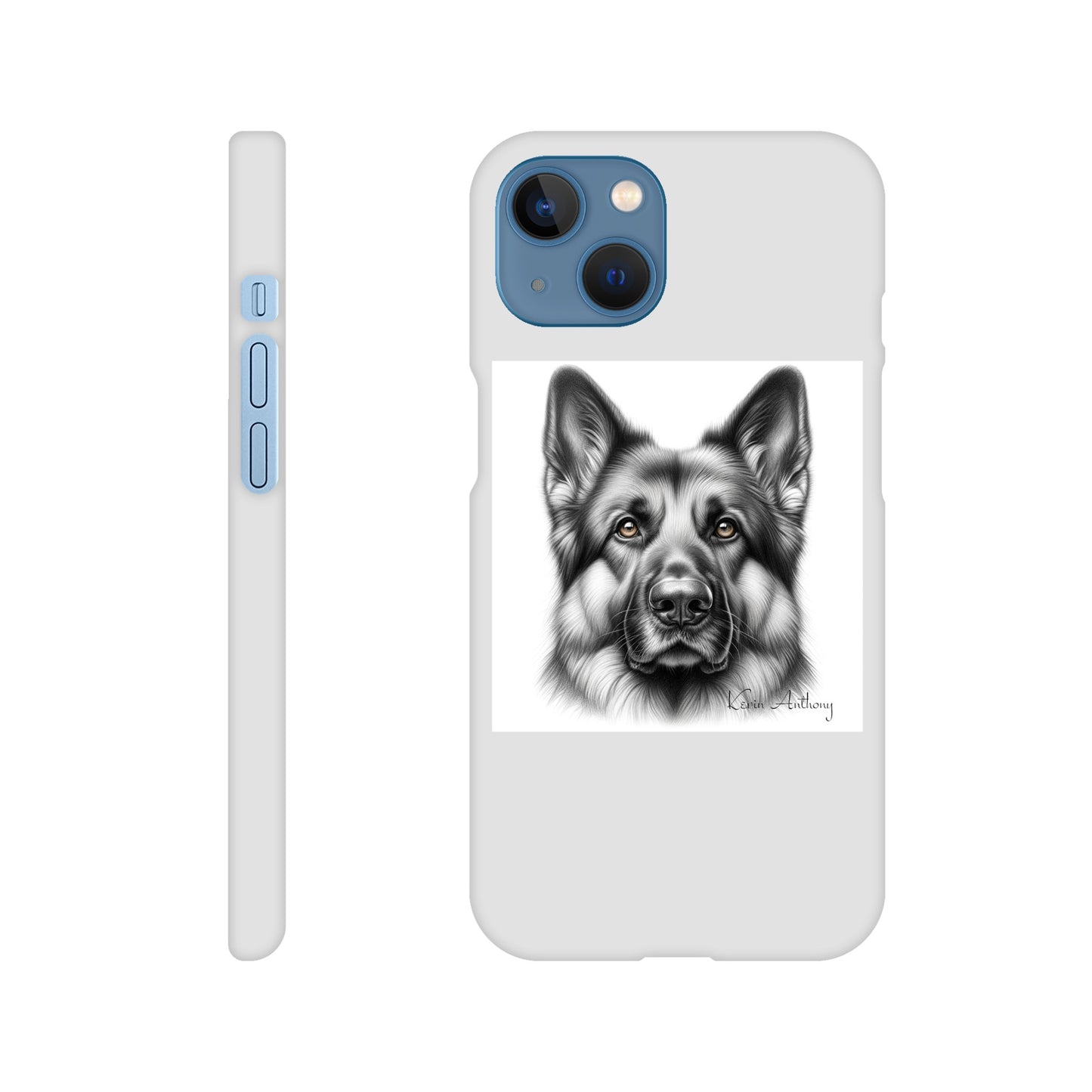 German Shepherd Phone Case - Slim case