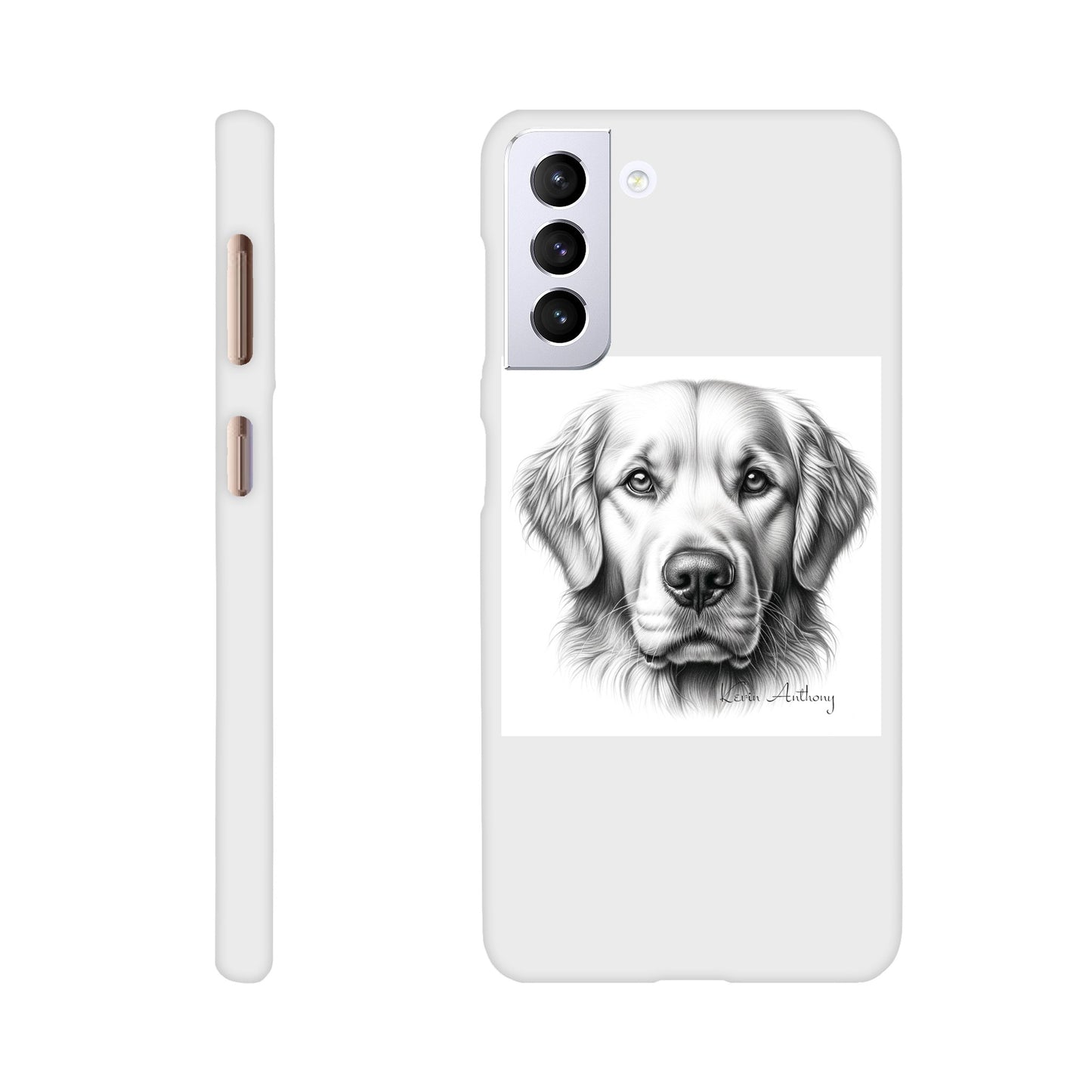 Golden Retriever Phone Case - Slim case