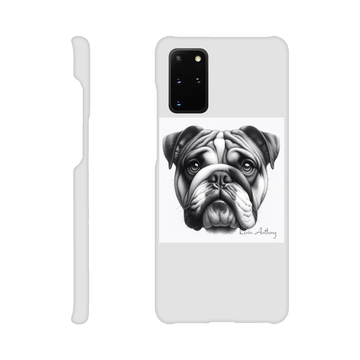 Bulldog Phone Case - Slim case