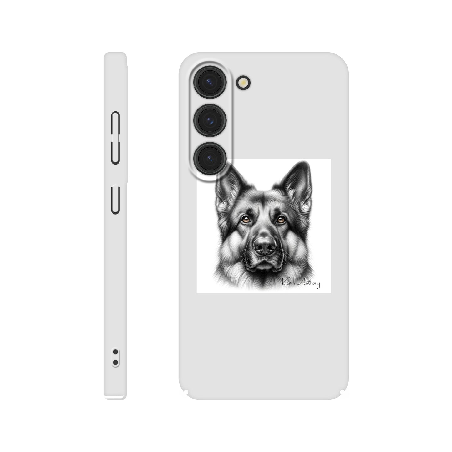 German Shepherd Phone Case - Slim case