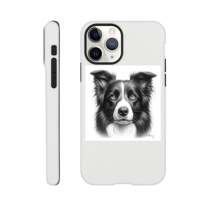 Border Collie Flexi Phone Case - Tough case
