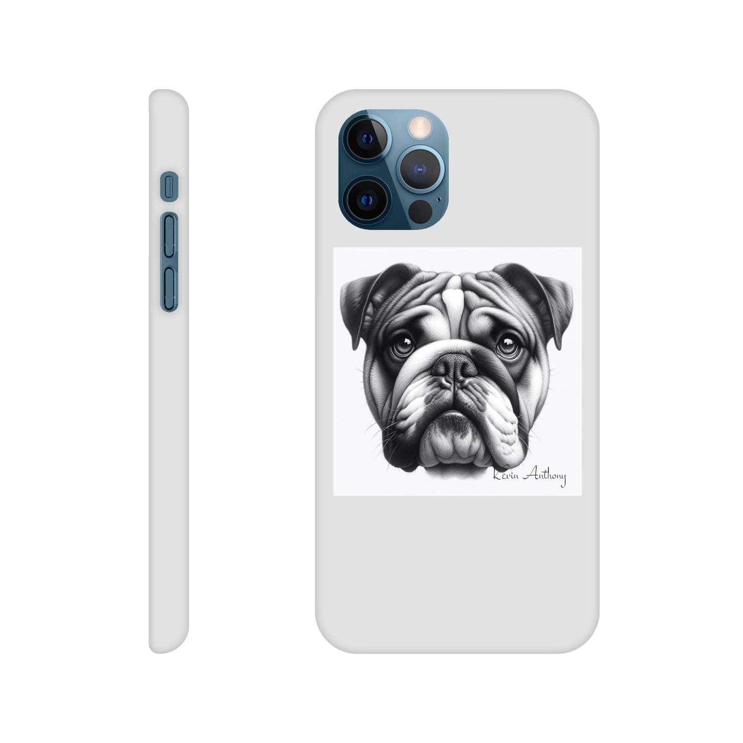 Bulldog Phone Case - Slim case