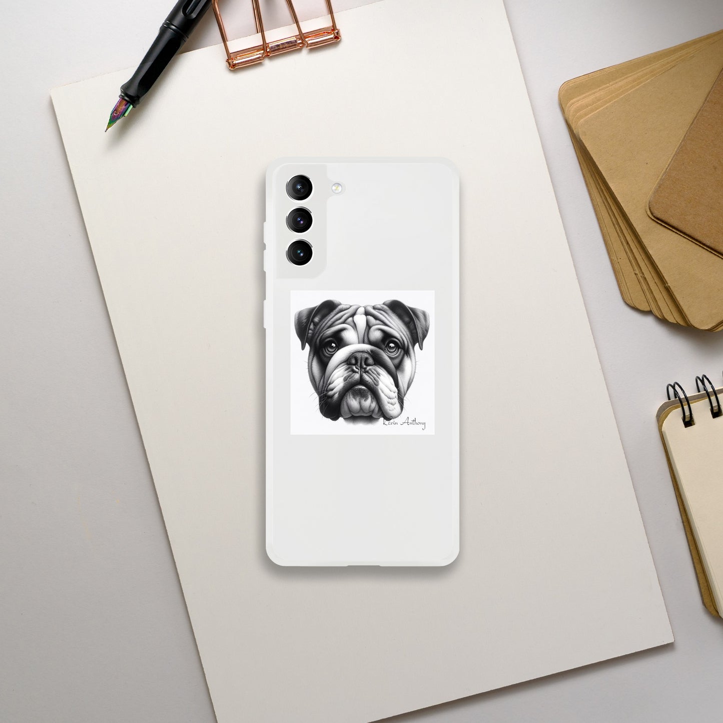 Bulldog Flexi Phone Case