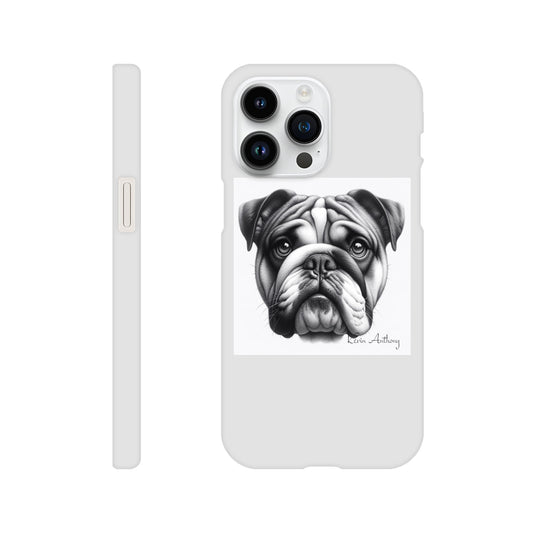 Bulldog Phone Case - Slim case