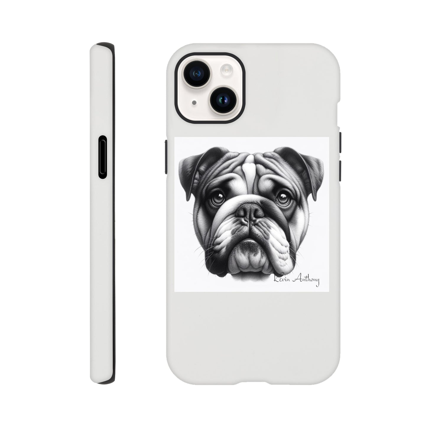 Bulldog Phone Case - Tough case